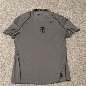 Nike Pro Men's Gray T-Shirt